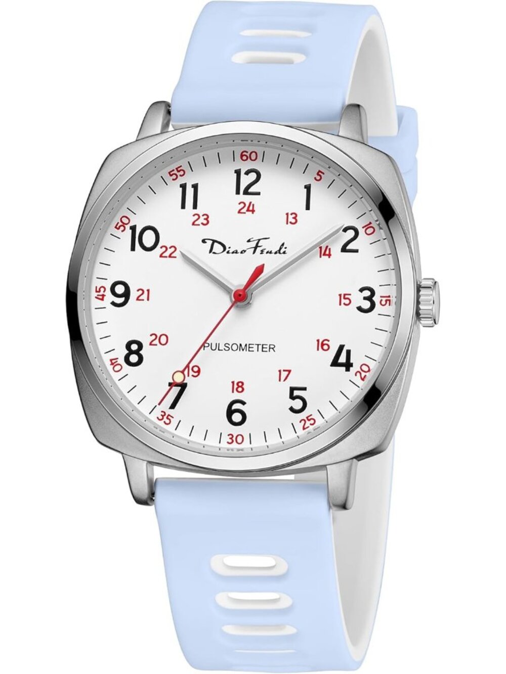 Diaofendi Women's Purple And White Analog Medical Professional Waterproof Watch